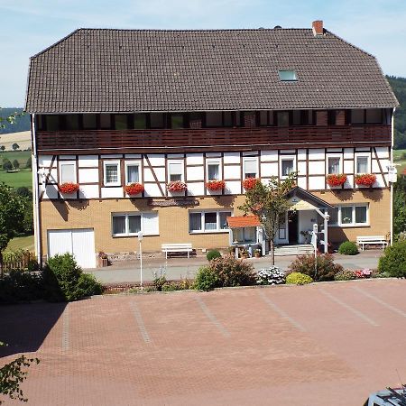 Hotel Garni Zum Reinhardswald Gewissenruh Exteriör bild